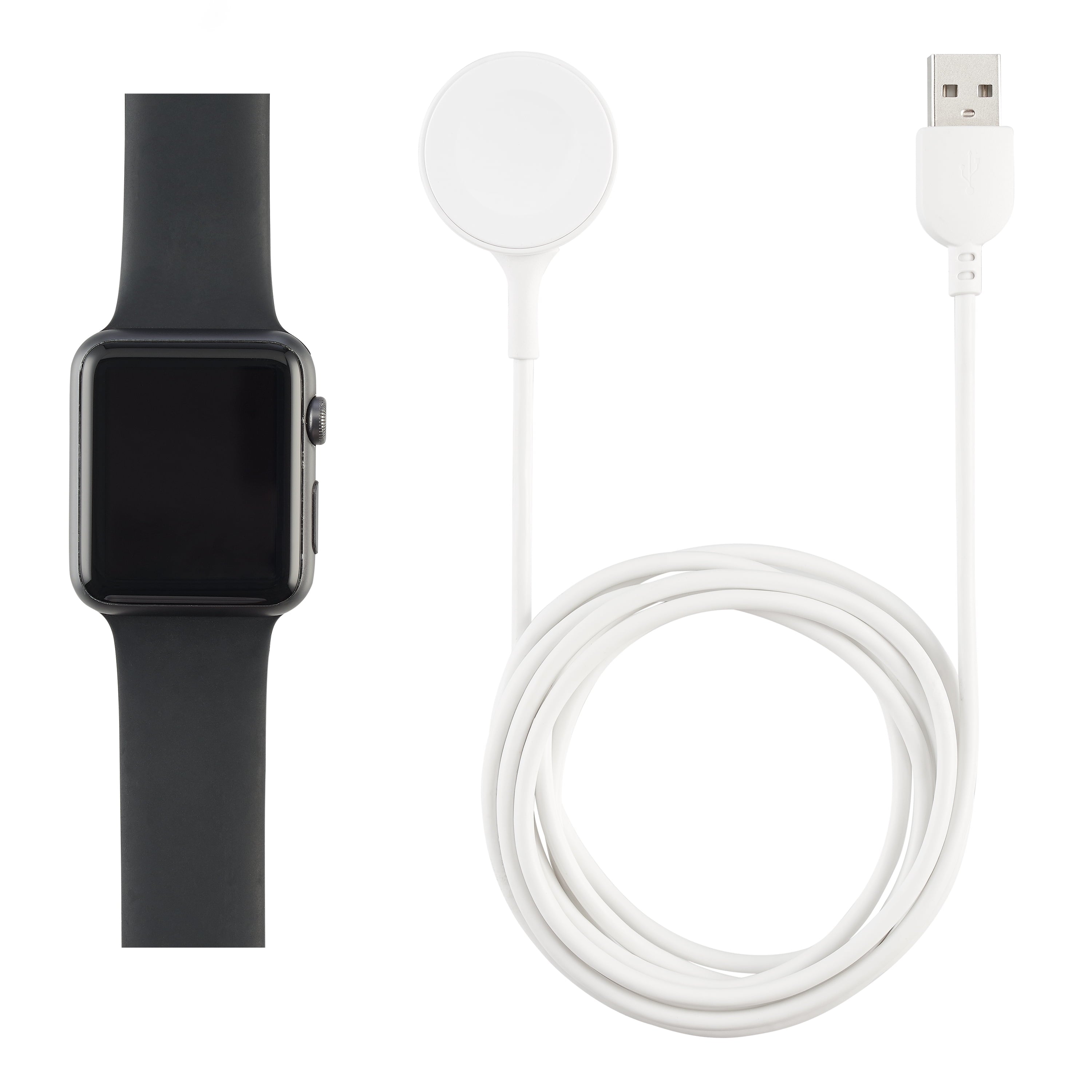 . 6FT Smart Watch Charger for Apple Watch, Compatible with All Apple Watch Series.White